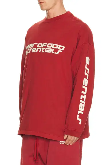 Fear of God Essentials 90'S Long Sleeve Tee | Thumbnail 4