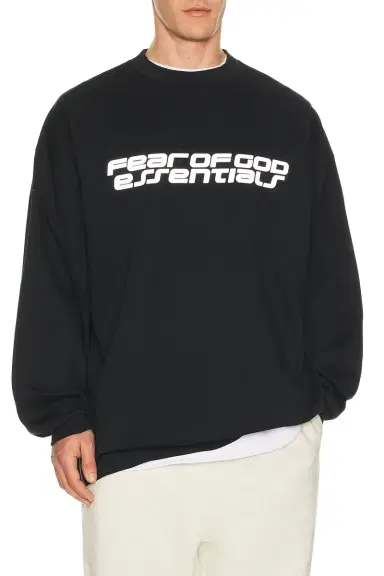 Fear of God Essentials 90'S Long Sleeve Tee | Thumbnail 4