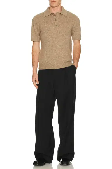 Entire Studios Short Sleeve Knit Polo | Thumbnail 5