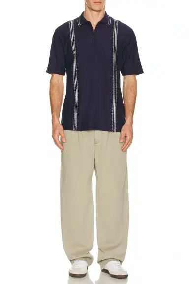 Palmes Panel Zip Polo | Thumbnail 5