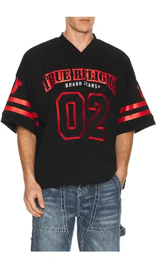 Football Knit Boxy Jersey