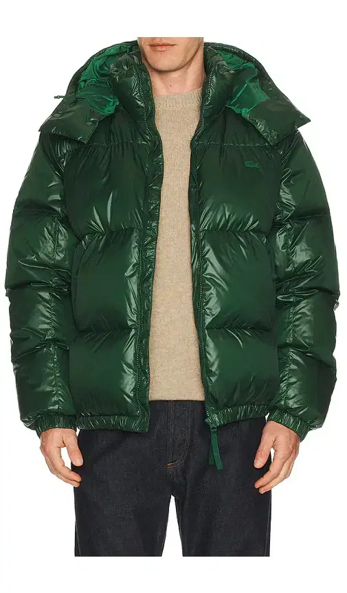 Nylon Shiney Puffer Jacket