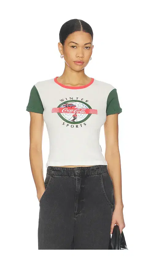 Coca Cola Winter Sports Baby Tee