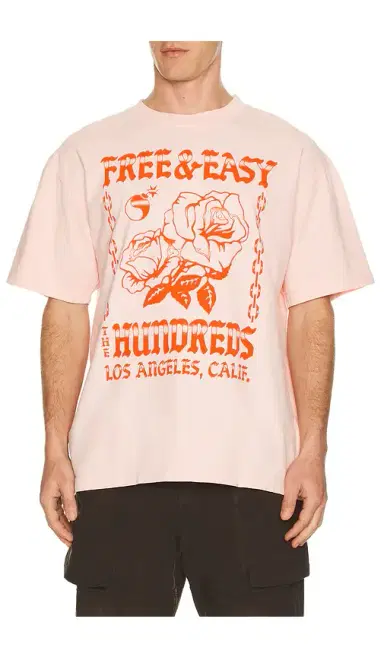 The Hundreds x Free And Easy Rose T-Shirt | Thumbnail 1