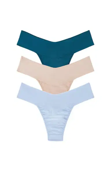 Hanky Panky 3 Natural Rise Thongs | Thumbnail 1