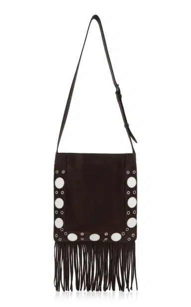Valentino Garavani Embellished Fringed Crossbody Bag | Thumbnail 3
