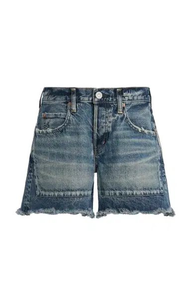 Moussy Vintage Remo Remake Denim Shorts | Thumbnail 1