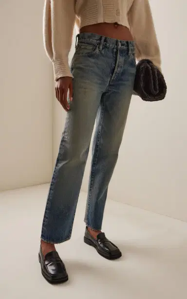 Moussy Vintage Randolph Rigid Straight-Leg Jeans | Thumbnail 3 Moussy Vintage Randolph Rigid Straight-Leg Jeans | Thumbnail 3