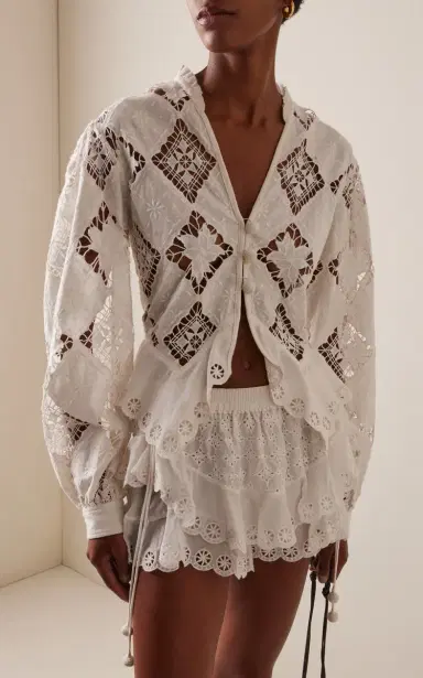 Isabel Marant Nina Cotton-Linen Blouse | Thumbnail 2 Isabel Marant Nina Cotton-Linen Blouse | Thumbnail 2