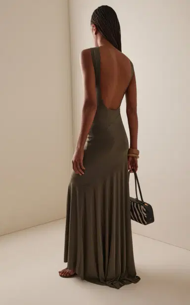 SIEDRÉS Exclusive Fens Knit Jersey Maxi Dress | Thumbnail 4 SIEDRÉS Exclusive Fens Knit Jersey Maxi Dress | Thumbnail 4