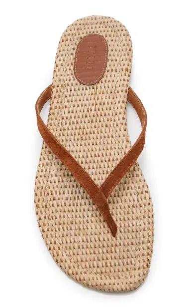 STAUD Freja Suede Thong Sandals | Thumbnail 3 STAUD Freja Suede Thong Sandals | Thumbnail 3