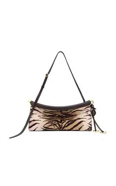 Alaïa Le Click Medium Pony Hair East-West Shoulder Bag | Thumbnail 4 Alaïa Le Click Medium Pony Hair East-West Shoulder Bag | Thumbnail 4