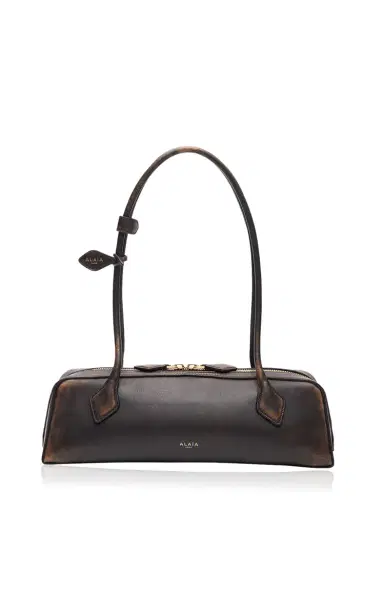 Alaïa Le Teckel Medium Leather Shoulder Bag | Thumbnail 3 Alaïa Le Teckel Medium Leather Shoulder Bag | Thumbnail 3