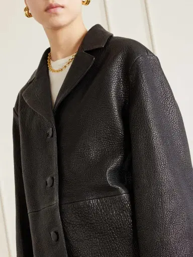 RÓHE Paneled Textured-leather Jacket | Thumbnail 5 RÓHE Paneled Textured-leather Jacket | Thumbnail 5