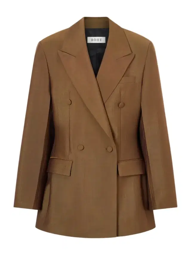 Double-breasted Wool And Mohair-blend Blazer