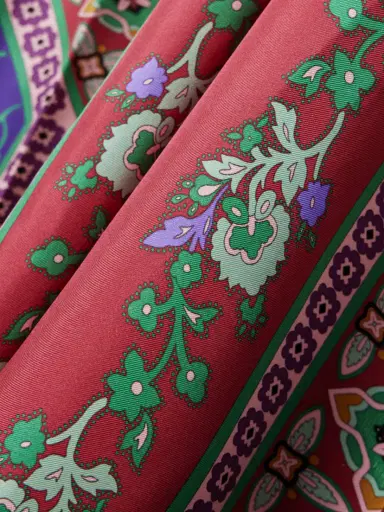 La DoubleJ Magnifico Printed Silk Maxi Dress | Thumbnail 4 La DoubleJ Magnifico Printed Silk Maxi Dress | Thumbnail 4