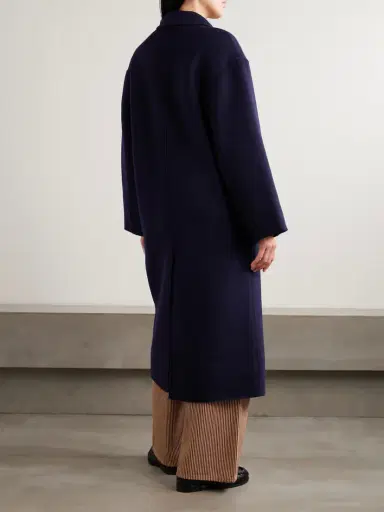 Loulou de Saison Borneo Double-breasted Wool And Cashmere-blend Coat | Thumbnail 4 Loulou de Saison Borneo Double-breasted Wool And Cashmere-blend Coat | Thumbnail 4