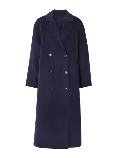Loulou de Saison Borneo Double-breasted Wool And Cashmere-blend Coat | Thumbnail 1 Loulou de Saison Borneo Double-breasted Wool And Cashmere-blend Coat | Thumbnail 1