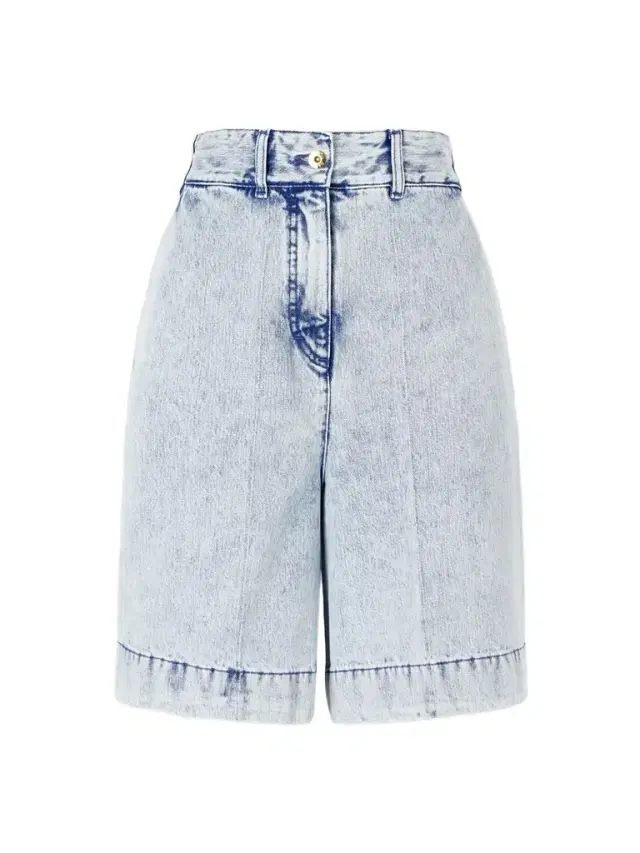 Denim Bermuda Shorts