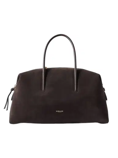 DeMellier The Stockholm Midi Leather-trimmed Suede Tote | Thumbnail 1 DeMellier The Stockholm Midi Leather-trimmed Suede Tote | Thumbnail 1