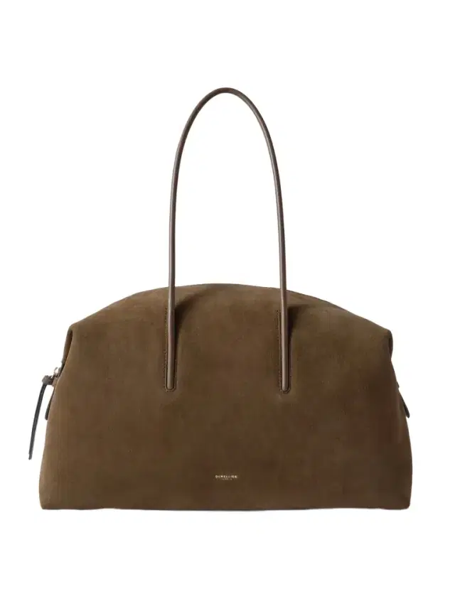 The Stockholm Large Leather-trimmed Suede Tote