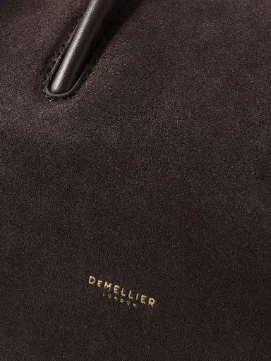 DeMellier The Stockholm Small Leather-trimmed Suede Tote | Thumbnail 4 DeMellier The Stockholm Small Leather-trimmed Suede Tote | Thumbnail 4