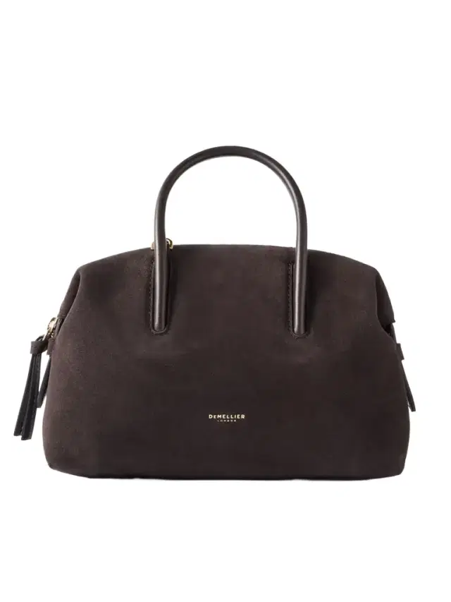The Stockholm Small Leather-trimmed Suede Tote The Stockholm Small Leather-trimmed Suede Tote