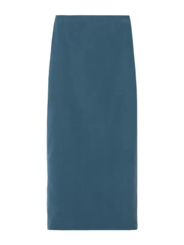 Jealousy Sussex Cotton-velvet Midi Skirt