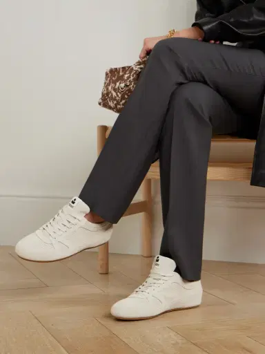 Isabel Marant Senny Perforated Suede Sneakers | Thumbnail 2 Isabel Marant Senny Perforated Suede Sneakers | Thumbnail 2