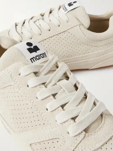 Isabel Marant Senny Perforated Suede Sneakers | Thumbnail 4 Isabel Marant Senny Perforated Suede Sneakers | Thumbnail 4