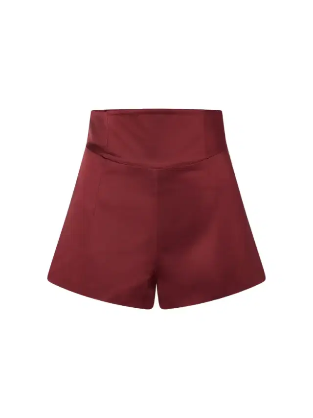 Verdie Cotton-blend Duchesse-satin Shorts