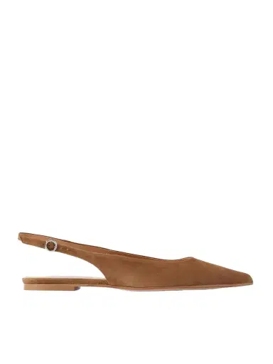 aeyde Annora Suede Slingback Flats | Thumbnail 1 aeyde Annora Suede Slingback Flats | Thumbnail 1