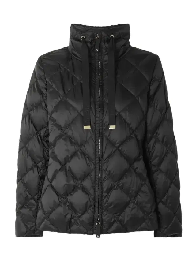 Cube Belted Padded Quilted Shell Down Jacket