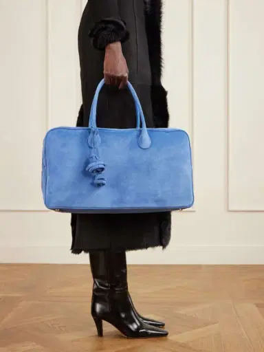 Magda Butrym Brigitte Embellished Suede Tote | Thumbnail 2