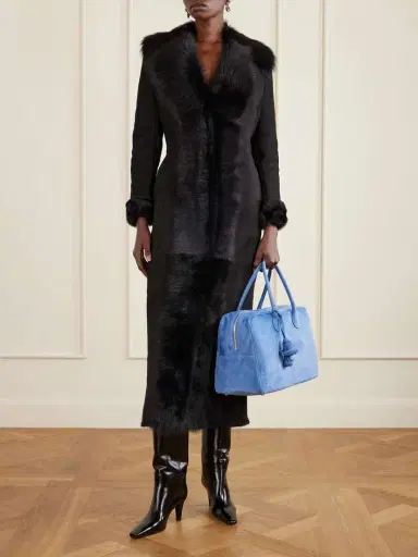 Magda Butrym Brigitte Embellished Suede Tote | Thumbnail 3