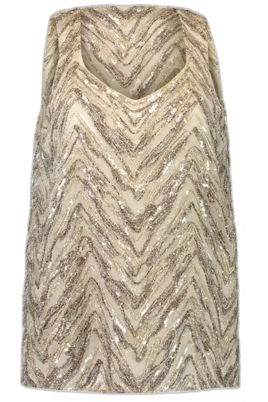 Brunello Cucinelli Chevron Embellished Tank | Thumbnail 1