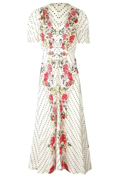Saloni Lea Long Dress | Thumbnail 1