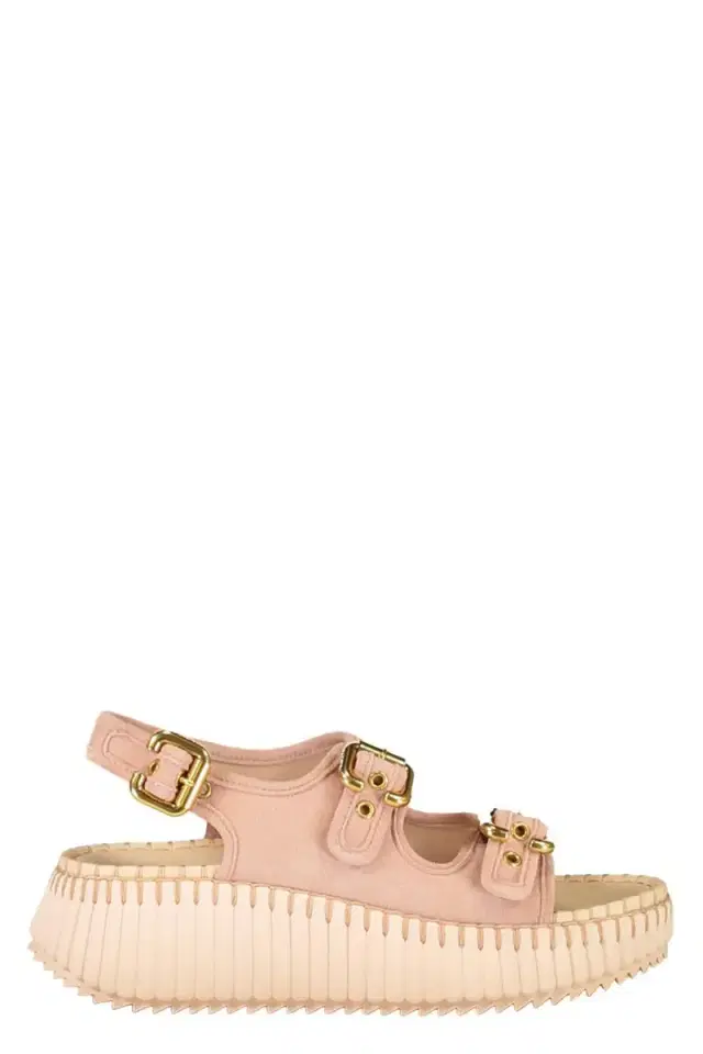 Chloé Nama Sandal - Maple Pink
