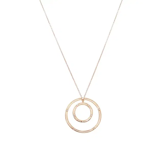 Damiani Damiani D. Side 18K Rose Gold Diamond Pendant Necklace by The Solist