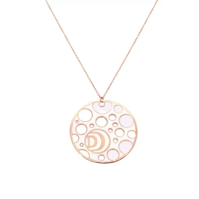 Damiani Damiani Damianissima 18K Rose Gold & Ceramic Diamond Pendant Long Necklace by The Solist