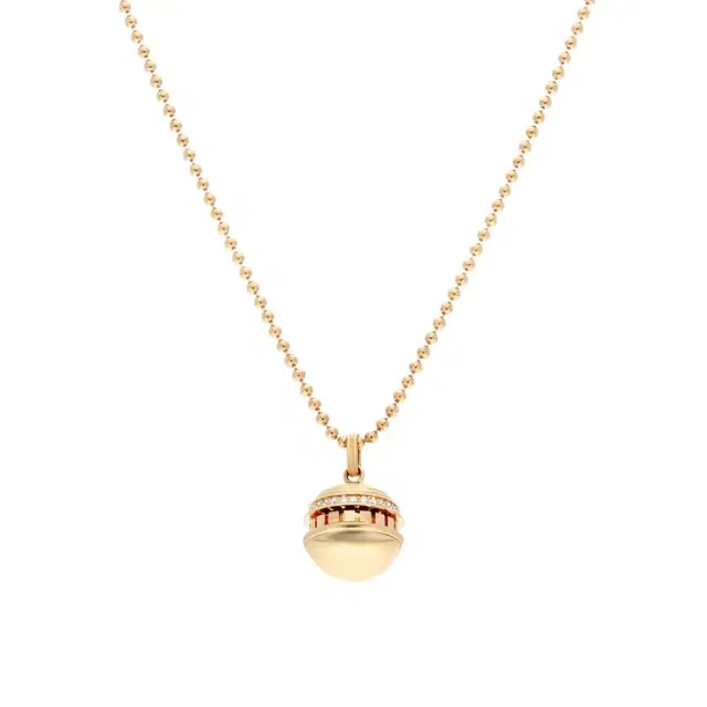 Roberto Coin Mosaic 18K Rose Gold Diamond Pendant Necklace by The Solist