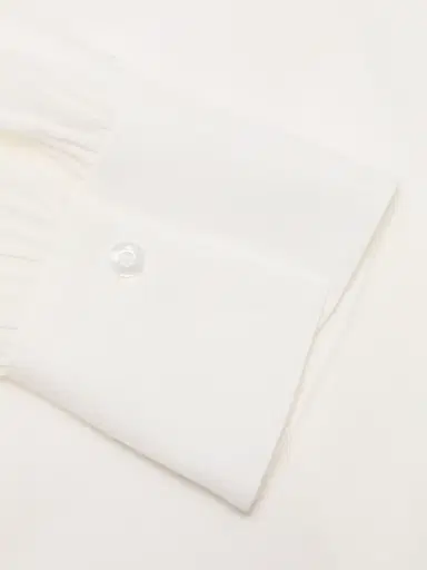 ALICE + OLIVIA Women's Thayer Tieneck Blouse - Off White | Thumbnail 7
