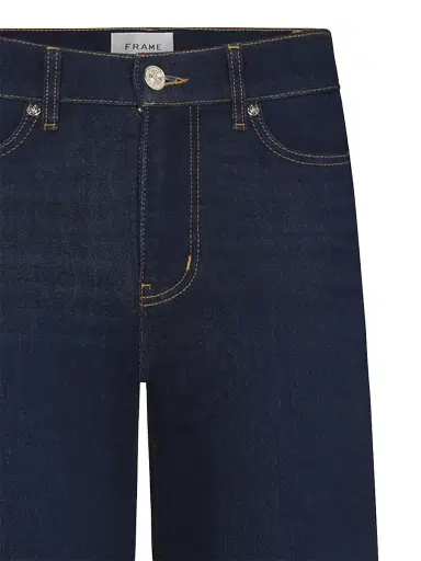 FRAME Women's Le Slim Palazzo Jeans - Fairway | Thumbnail 7