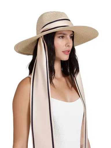 Eugenia Kim Women's Cassidy Packable Woven Sun Hat | Thumbnail 4 Eugenia Kim Women's Cassidy Packable Woven Sun Hat | Thumbnail 4
