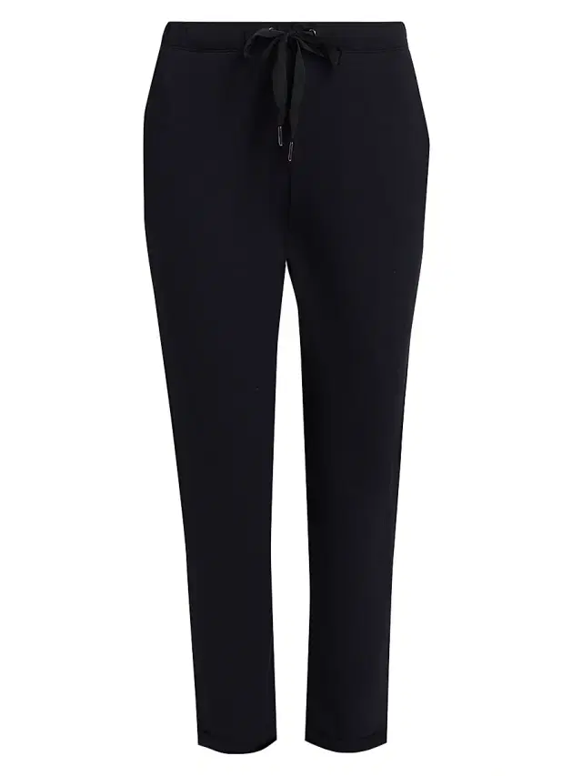 Majestic Filatures Women's Stretch French Terry Drawstring Pants - Marine