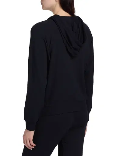 MAJESTIC FILATURES Women's French Terry Zip-Front Hoodie | Thumbnail 5 MAJESTIC FILATURES Women's French Terry Zip-Front Hoodie | Thumbnail 5