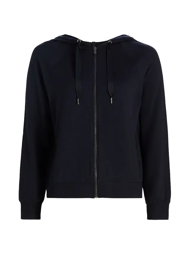 Women's French Terry Zip-Front Hoodie