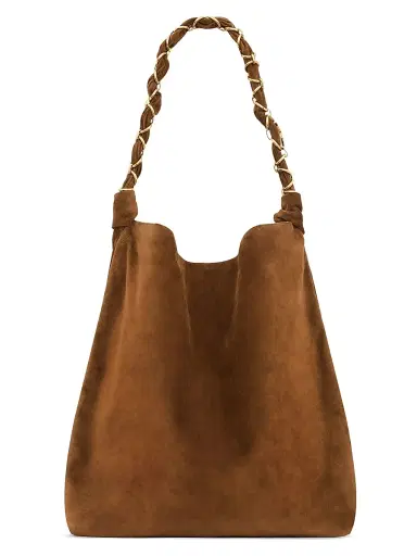 Saint Laurent Women's Amalia in Suede Shoulder Bag | Thumbnail 2 Saint Laurent Women's Amalia in Suede Shoulder Bag | Thumbnail 2