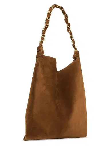 Saint Laurent Women's Amalia in Suede Shoulder Bag | Thumbnail 4 Saint Laurent Women's Amalia in Suede Shoulder Bag | Thumbnail 4