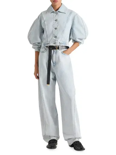 Givenchy Women's Light Cocoon Jeans - Light Blue - Size 29 | Thumbnail 3